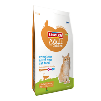 10 kg Smolke Kat Adult Kip met Rijst
